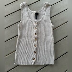 Women’s Size Small Tan Sweater Tank